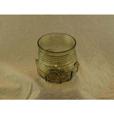 Trinkgefäß mit Streifen Birka-Glas