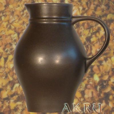 Weinkrug - Volumen 1 l  antrazit Glasur