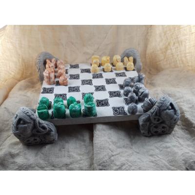 Chaturanga - Schach für 4  (mit Köpfen)