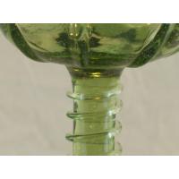 Schaftglas mit Spirale