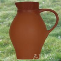 Weinkrug - Volumen 0,5 l natur Innenglasur
