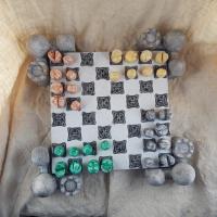 Chaturanga - Schach für 4  (mit Burgen)