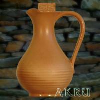 Krug mit Kork 0,2 l Meliert